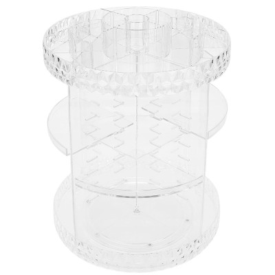 Органайзер для косметики поворотний LD 188 Коробка косметичка бокс кейс акриловий Підставки і органайзери