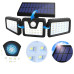 Вуличний прожектор Split solar Wall lamp NF 1725 ліхтар з датчиком руху і сонячною панеллю