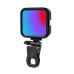 Бездротове накамерне відеосвітло WL-R1 акумуляторна міні LED лампа RGB з прищіпкою для фото та відеозйомки