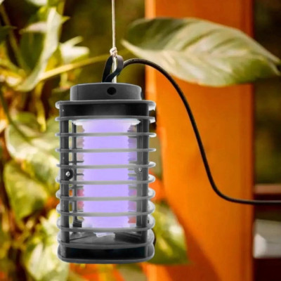 Электрическая ловушка для насекомых Electric Shock Mosquito Лампа уничтожитель от комаров