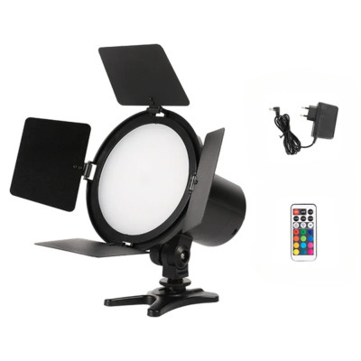 Світлодіодний прожектор RGB з пультом JSL-216 портативне LED відеосвітло для студійної зйомки