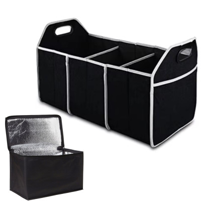 Органайзер термосумка в багажник CarBag CoolerOrganizer Набір для зберігання на 3 відділення та сумка холодильник