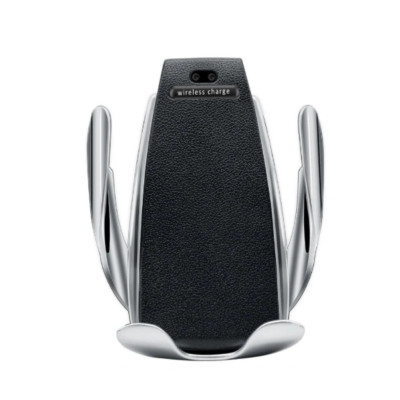 Тримач для телефону в машину з бездротовою зарядкою Car Wireless Charger S5 автоматичний сенсорний