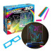 Дошка для малювання з ефектом 3D Magic Drawing Board Планшет для дітей 3д Набір для дитячої творчості