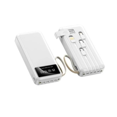 Повербанк TRM 1021 20000 mAh Power bank зарядний пристрій для телефону Micro USB Type C USB Lightning