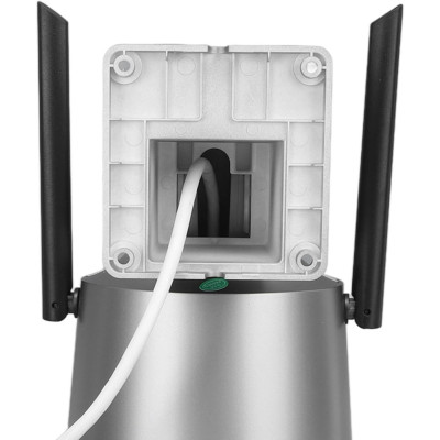 Поворотна вулична WiFi відеокамера P11-6MP Камера зовнішнього відеоспостереження з 2 об'єктивами та нічною зйомкою