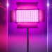 Прямокутна кольорова LED лампа U800 RGB зі штативом 2м портативне відеосвітло 29х17см для фото та відеозйомок