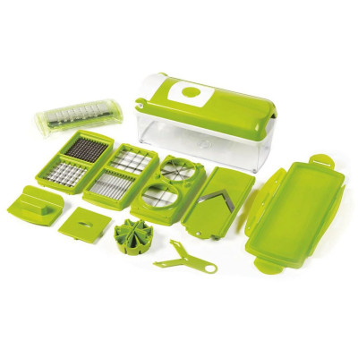 Овощерезка Найсер Дайсер терка мультислайсер для овощей и фруктов nicer dicer plus с насадками ручная шинковка