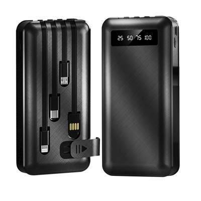 Повербанк TRM 1021 20000 mAh Power bank зарядний пристрій для телефону Micro USB Type C USB Lightning