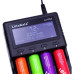 Зарядний пристрій LiitoKala Lii-PD4 для акумуляторів Li Ion Ni MH Ni Cd LiFePO4 дисплей LCD 4 канали