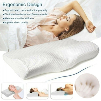 Ортопедична подушка для здорового сну memory latex pillow м'яка з ефектом пам'яті
