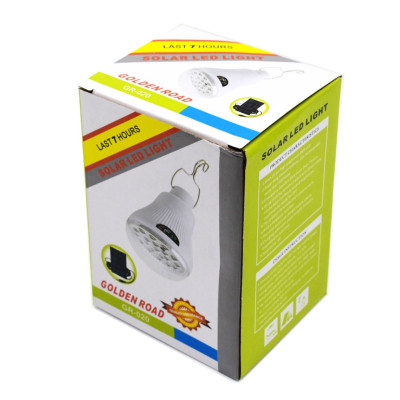 Лампа акумуляторна Solar Led Light GR 020 світильник із сонячною панеллю ліхтар світлодіодний на гачку