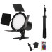 Світлодіодний RGB прожектор JSL-216 з пультом та штативом 2м LED лампа відеосвітло для студійної зйомки