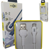 Мікро юсб S2 кабель для зарядки телефону і передачі даних mikro USB 3А провід зарядний 1м