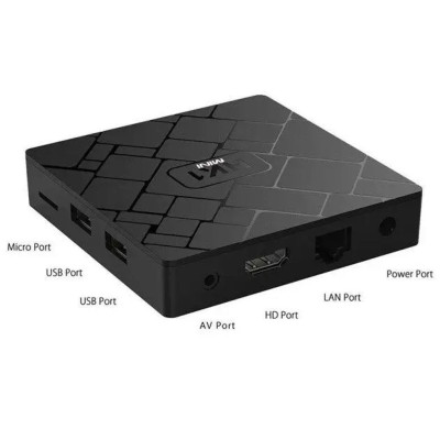 Приставка Android TV BOX HK1 MINI для телевізора з вайфаєм cмарт інтернет тв 4к (2/16)