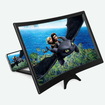 3D збільшувач екрану телефону L6 3Д Підставка для телефону HD із вигнутим екраном 12 дюймів