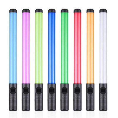 Лампа Led акумуляторна жезл RGB Light Stick з пультом та штативом 2м світлодіодна різнокольорова лампа палиця