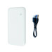 Повербанк Power Bank S-link 10000 mAh Зовнішній акумулятор з дисплеєм Білий