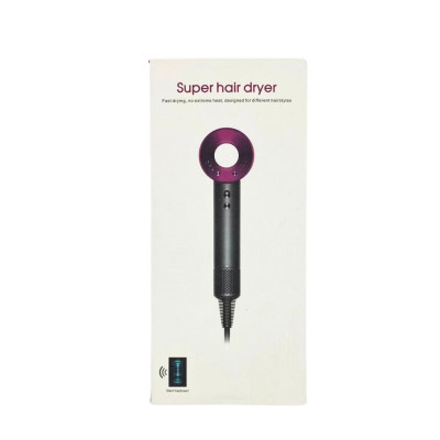 Фен для волосся Super Hair Dryer з насадкою концентратор та функцією швидкого сушіння