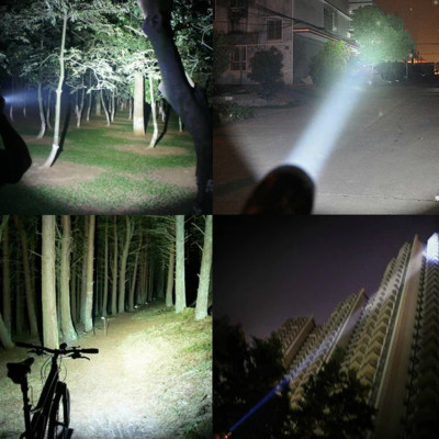 Ліхтар ручний SH 5800T із зарядкою від USB 1W лампа 6LED компактна на сонячній батареї
