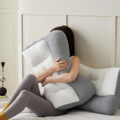 Подушка ортопедична Pillow03 для здорового сну Ергономічна подушка анатомічної форми для шиї