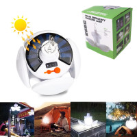 Підвісна лампа для кемпінгу та відпочинку Magic Cool Camping Light на акумуляторі із сонячною панеллю з гачком