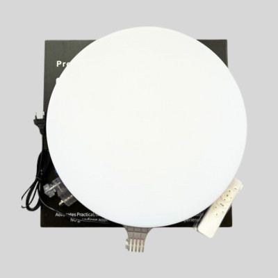 Кругла світлодіодна лампа 33см RGB-LED Fill Light GS-330 кольорова з пультом та штативом 2м для фото та відео