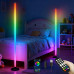 Світлодіодні LED торшери RGB світильники підлогові збірні Лампи з пультом регулюванням яскравості та синхронізацією музики