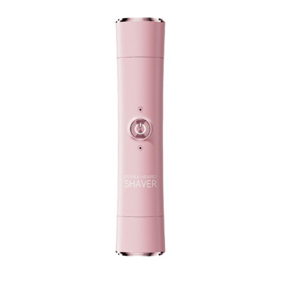 Акумуляторний двосторонній триммер 2в1 Double Headed Shaver для обличчя та зони бікіні жіночий портативний шейвер