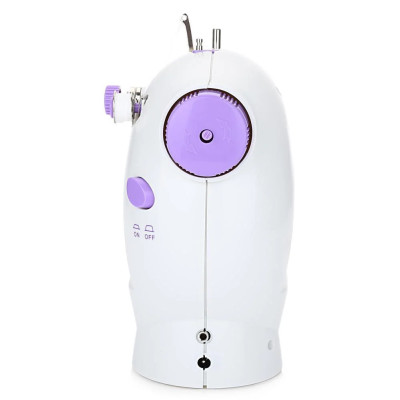 Міні швейна машинка 4 в 1 Mini Sewing Machine SM 202А Домашня компактна настільна портативна ручна 220V