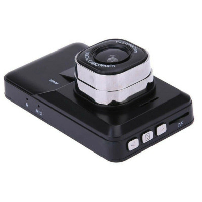 Автомобільний відеореєстратор Vehicle BlackBOX DVR FullHD з дисплеєм та нічним баченням реєстратор від прикурювача