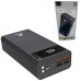 Power bank 40000 mAh Повербанк зарядка для телефону LENYES швидкий зарядний пристрій USB Type-C Lightning