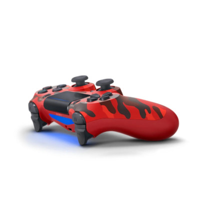 Джойстик геймпад DualShock 4 Red Camo бездротовий багатофункціональний контролер для PS4 червоний