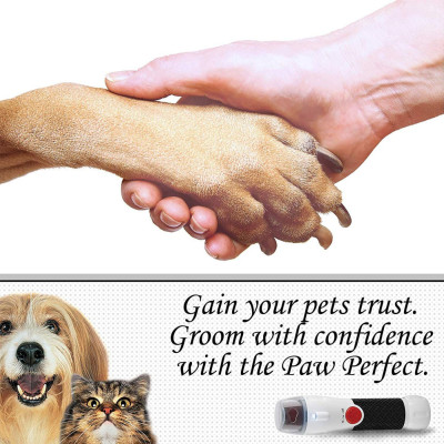 Кусачки для кігтів собак і кішок Електричний триммер Кігтерез Paw Perfect кігтерізка для тварин