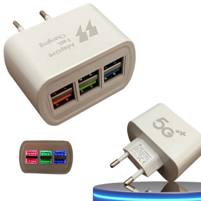 Блок питания на 6 USB порта FAST CHARGER 3.1А 5G с функцией быстрой зарядки