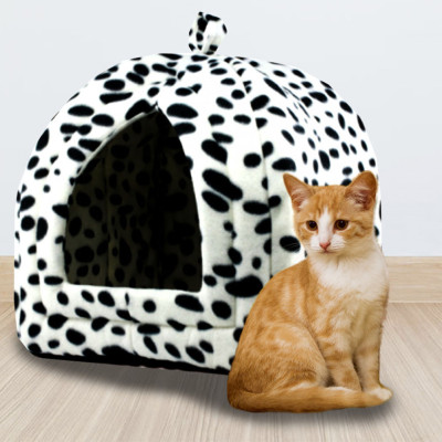 Переносний будиночок Pet Hut м'які лежаки для котів та собак будка для домашніх вихованців