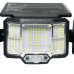 Вуличний потрійний прожектор із сонячною панеллю JB2188 Solar 136 SMD LED ліхтар із датчиком руху та пультом ДУ