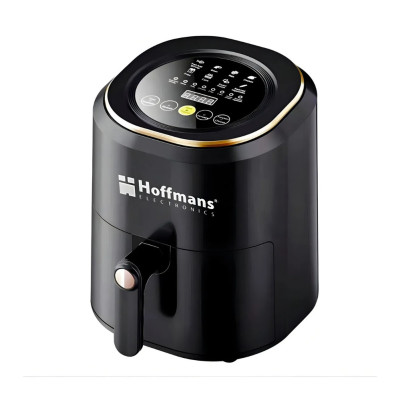 Аерофритюрниця безмасляна Hoffmans HM-775 сенсорна мультипіч 2400W на 7.5л з таймером та знімною чашею