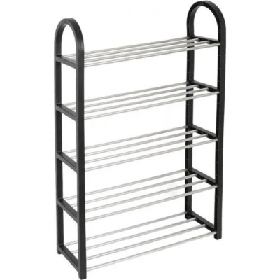 Органайзер полиця для взуття компактна Shoe Rack 8807 Стелаж для зберігання на 5 ярусів 72х42х19