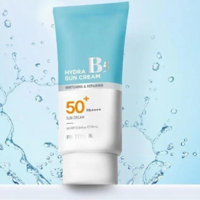 Крем сонцезахисний з ефектом відбілювання Prettyskin Hydra В5 Sun Cream SPF 50+