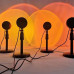Sunset Lamp проекційний світильник червоний захід USB світильник проектор світло світанок атмосферна лампа для