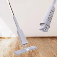 Швабра ледащо з автоматичним віджимом Household mop телескопічна швабра для прибирання з мікрофіброю