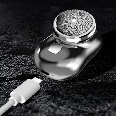 Бездротова міні бритва MINI SHAVER для сухого гоління акумуляторна дорожня електробритва