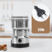 Кофемолка электрическая 200W измельчитель из нержавейки для кофе орехов и трав
