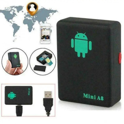 GPS трекер Mini A8 маячок від угону GPRS GPS для відстеження міні сигналізація з прослуховуванням