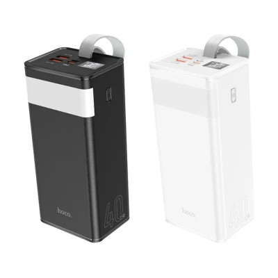 Повербанк 40000 mAh із швидкою зарядкою hoco J86 універсальний зарядний пристрій 22,5W USB Type-C micro USB