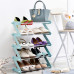 Органайзер полиця для взуття компактний стійка складна Shoe Rack YH 8802 5 зберігання речей та взуття