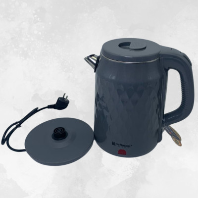 Електричний чайник 2,5 л Hoffmans Electronics HM-2542 Електрочайник для дому 2000W Сірий