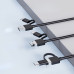Портативна камера ендоскоп 7мм з кабелем 2м Micro USB Type C для Android та ПК з підсвічуванням