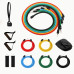 Набір платформа та трубчасті еспандери поворотні упори для віджимань 5 джгутів Бубновського